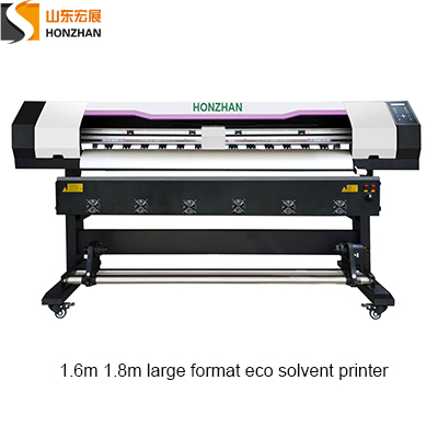 HZ-E1600 HZ-E1800 1.6m 1.8m large eco solvent printer with single printhead